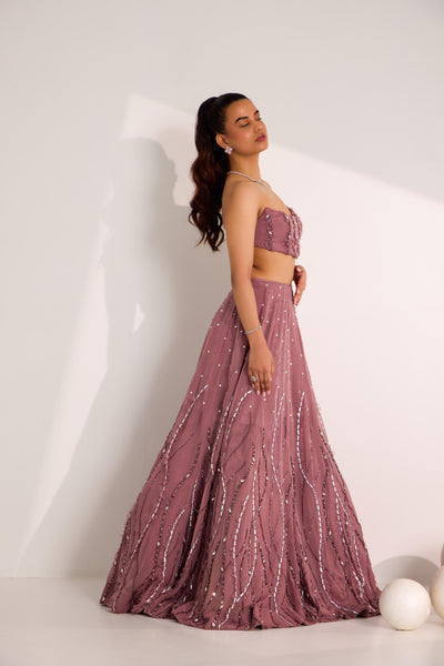 ILARIA CORSET LEHENGA SET